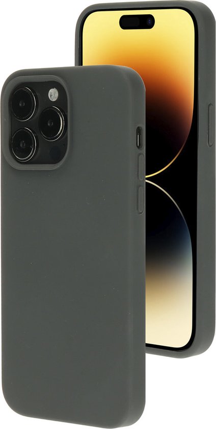 Mobiparts Coque en Siliconen Apple iPhone 14 Pro Urban Grijs