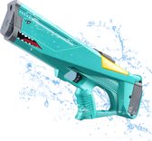 Pistolet à eau Modito - Pistolet à eau électrique - Pistolet à eau automatique - Vert - Jouets de plein air