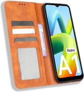 Xiaomi Redmi A1 / A2 Vintage Portemonnee Hoesje Bruin