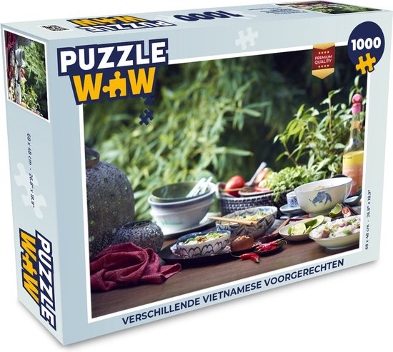 Puzzle Divers apéritifs vietnamiens - Jigsaw Puzzle - Puzzle 1000 pièces d'adultes