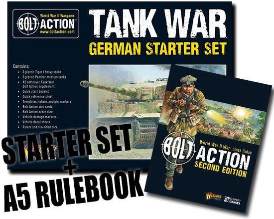 Afbeelding van het spel Tank War: German Starter Set
