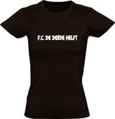 F.C. De Derde Helft Dames T-shirt | dream team | voetbal | shirts kleding | volleybal | handbal | hockey | toernooi | teamsport | sport | sportkantine | kantine | Shirt