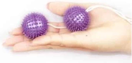 BAILE STIMULATING | A Deeply Pleasure Spiky Balls Purple 3,60 Cm