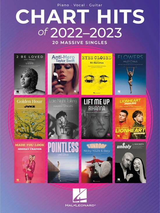 Hal Leonard Chart Hits of 2022-2023 PVG - Songboek