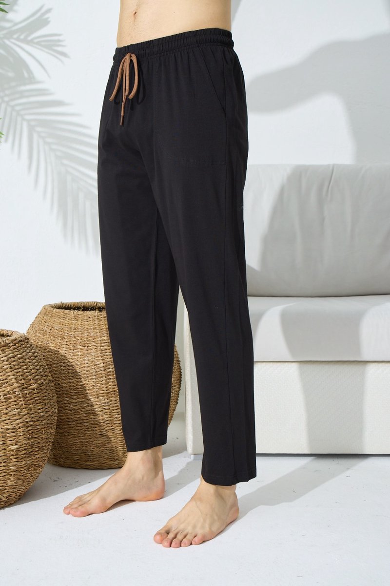 Adventure Heren /Loungewear -Trainingsbroek / Zwart / 100% katoen / 4XL