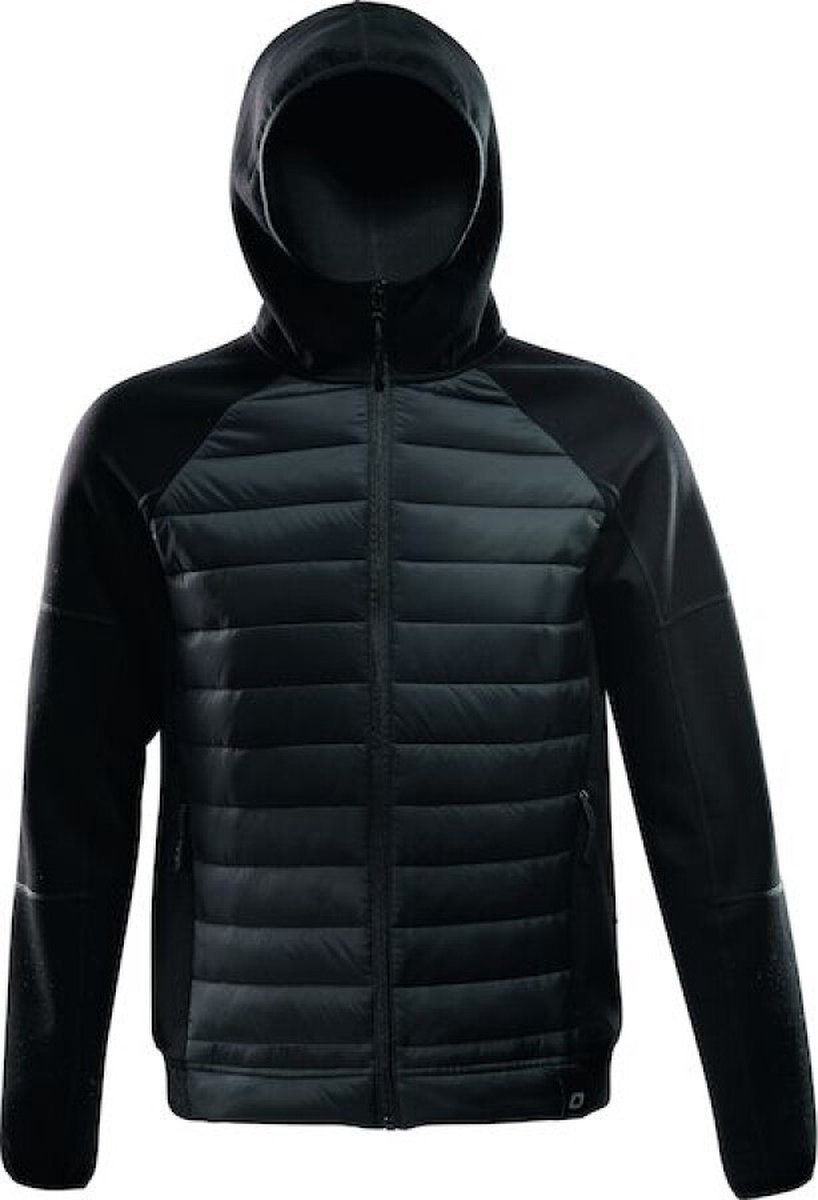 Opsial gewatteerde jas - Travis - thermische isolatie - zwart - XL