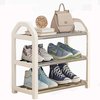 Klein schoenenrek, 3-laags schoenenrek, mini-schoenenorganizer, schoenenrek voor kinderen, schoenenstandaard, organizer voor kast, entree, hal, 42 x 19 x 43 cm