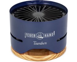 Feuerhand Tafel Grill Tamber - Blauw - 20x20x14cm - Modern