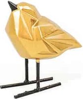 Housevitamin love bird goud - vogeltje goud - decoratie