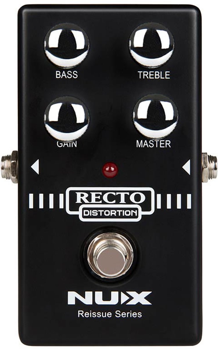 Distortion/Overdrive effectpedaal - NUX RDP-10 Recto Distortion - Reissue Series - Analoog - True bypass