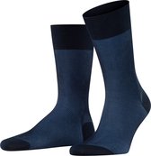 FALKE Fine Shadow Business & Casual katoen sokken heren blauw - Maat 45-46