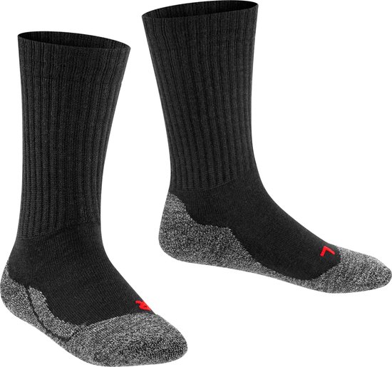 Chaussettes FALKE Active Warm pour Enfants - Zwart - Taille 23-26