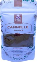 Tunesische Kaneel - 100gr - gemalen - 100 % Naturel - navulling - Hersluitbare zak