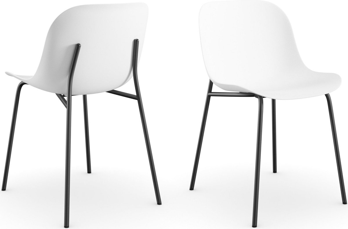Ocean-Eetkamerstoel - Wit Recycled Plastic