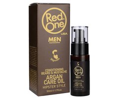 Red One - Conditioning Beard & Mustache Argan Oil - 50ml