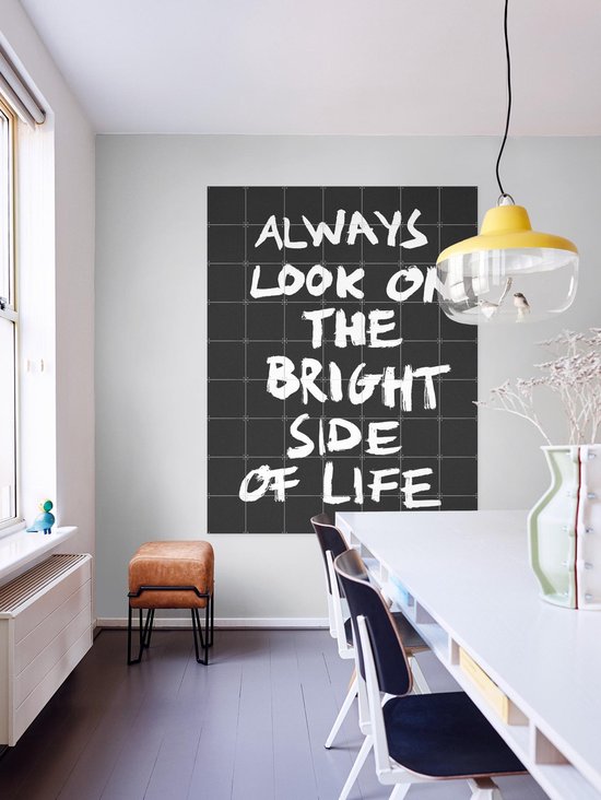 IXXI Always regarder du bon côté de la Life - Décoration murale - Abstrait - 60 x 80 cm