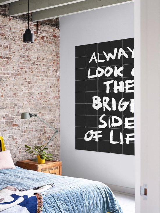 IXXI Always regarder du bon côté de la Life - Décoration murale - Abstrait - 60 x 80 cm