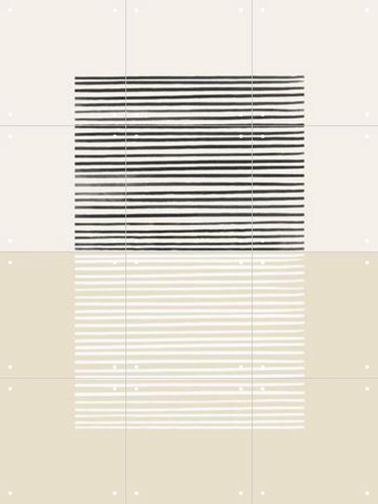 IXXI Minimalism Lines - Wanddecoratie - Grafisch Ontwerp - 60 x 80 cm