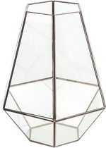 HV Wind light verre & laiton 24.5x30cm