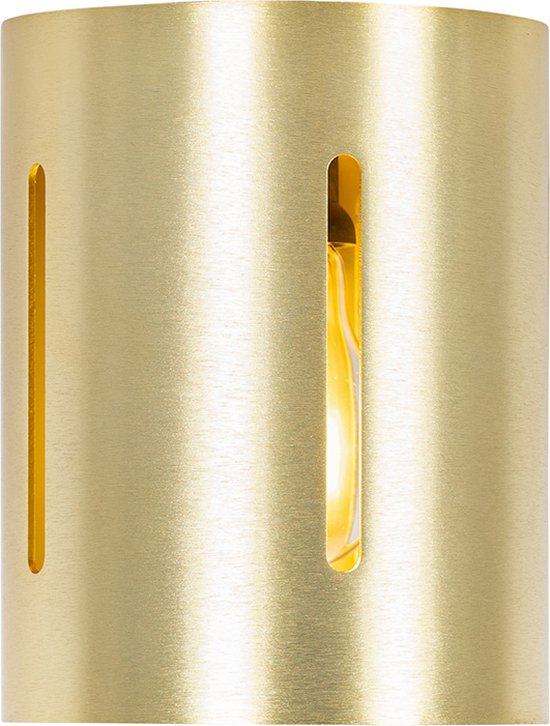 QAZQA Michael - Spot Plafond, Plafonnier - 1 Lumière - L 114 Mm - Blanc