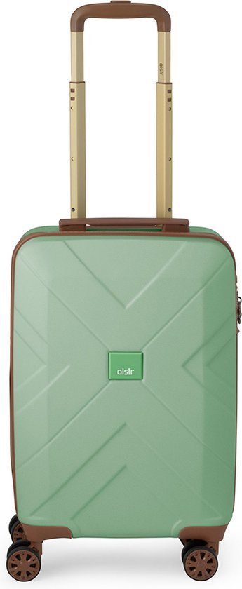 Oistr Handbagage harde koffer / Trolley / Reiskoffer - Florence - 55 cm - Groen