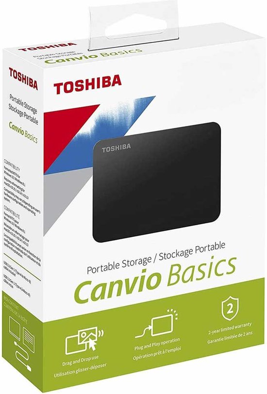 Toshiba Canvio Basics - 2 TB van Merkloos — afbeelding 5