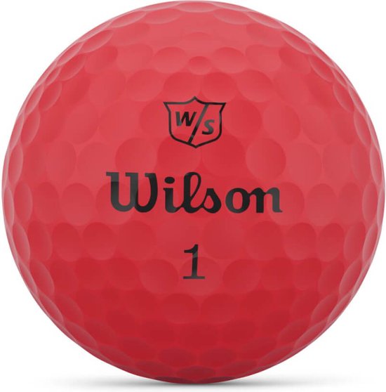 Wilson Staff DUO Soft Golfballen 2023 - Rood - 12 Stuks van Wilson Staff — afbeelding 5