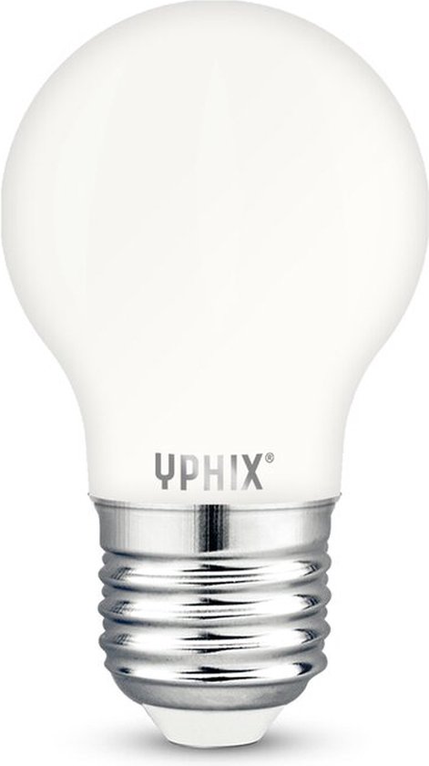 Yphix E27 LED filament kogellamp Polaris G45 melkwit 2W 2700K - G45