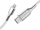 Cygnett blindé tressé USB-C vers Apple Lightning 1 mètre - Wit