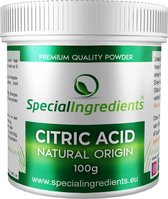Citroenzuur - Citric Acid - 100 gram