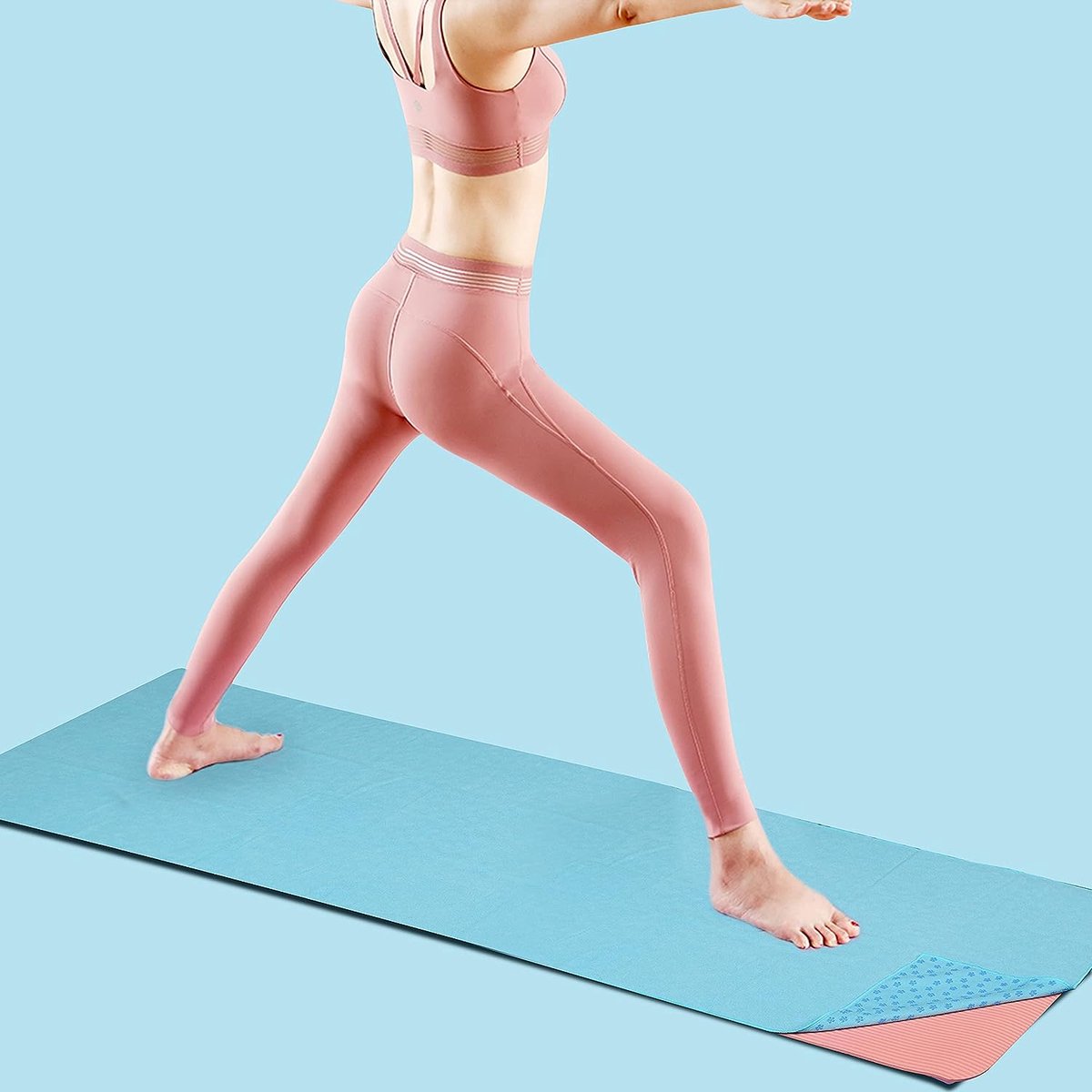 Asciugamano Da Yoga In Microfibra Antiscivolo - Morbido E Super Assorbente - Foto 12