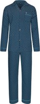 Robson - Heren Pyjama set Philip - Blauw - Katoen - Maat 56