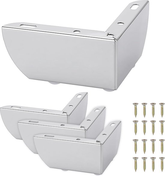 IPEA 4 x meubelpoten van kunststof, hoogte 60 mm, set met 4 poten met schroef voor stoel en kasten, zwart, hoogte 6 cm IPEA 4 x meubelpoten van kunststof, hoogte 60 mm, set met 4 poten met schroef voor stoel en kasten, zwart, hoogte 6 cm