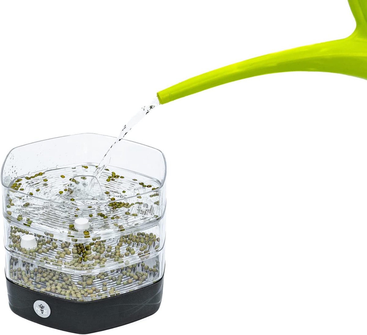 Doorzichtige orchideeënpotten Set van 10 - 11,5 cm - Perfect voor Binnen en Buiten