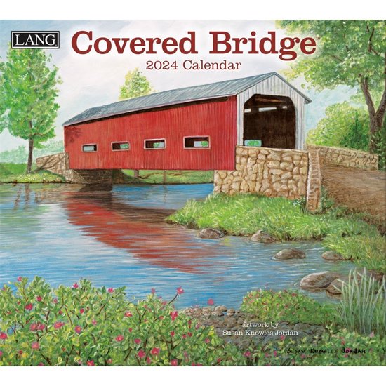 Covered Bridge Kalender 2025 LANG bol