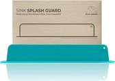 Sink Splash Guard - Premium Silicone Splash Guard voor keuken, badkamer en eilandgootsteen -(19.2L x 3.1H x 1.9W Inch) - Teal