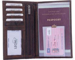 Autopapieren Mapje - A5 map - Leer - kentekenbewijs mapje - Autopapieren hoes - Cadeau voor man - Cadeau voor vrouw - Kado man - Kado vrouwen - Kado mannen verjaardag - Mannen cadeautjes - Vrouwen cadeautjes - Portefeuille heren - Portefeuille dames