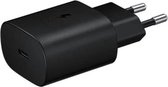 Universele USB-C adapter oplader - Snellader (25W) - Zwart - Fast Charging
