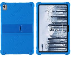 Tablethoes geschikt voor Nokia T21 Hoesje - Heavy Duty Case - Blauw