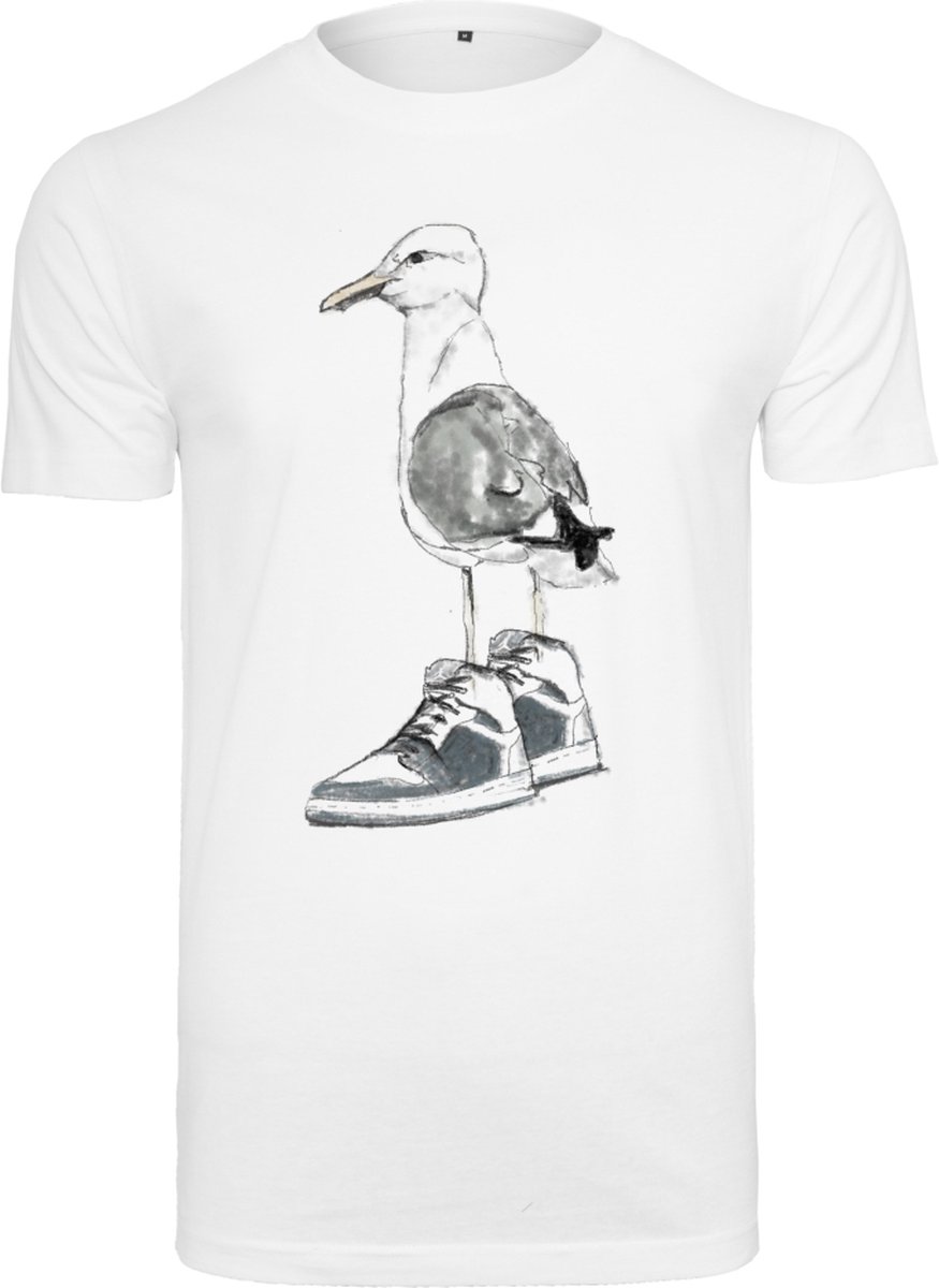 Mister Tee Seagull Sneakers Heren Tshirt L Wit