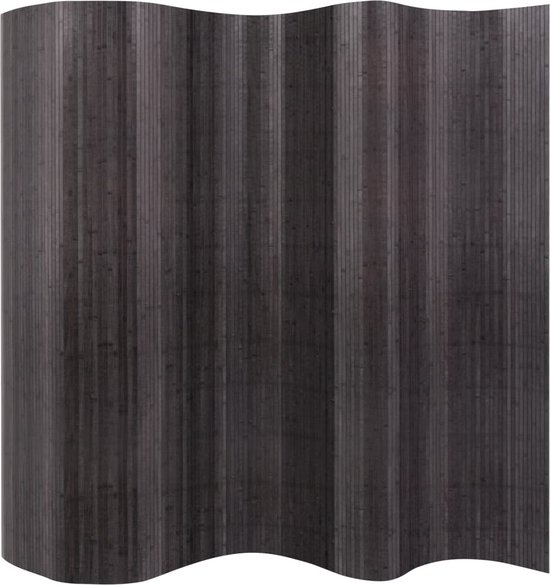 vidaXL Séparateur de pièce Bambou gris 250x195 cm