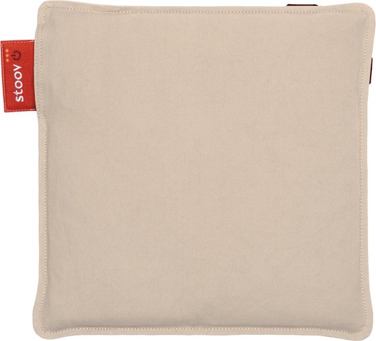 Stoov Warmtekussen voor op de stoel | One | Duurzaam & Draadloos | Stoelkussen met Infraroodwarmte | Canvas | Standard batterij