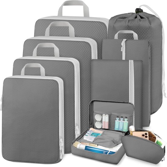 RYACO Koffer-Organizer, 7-teiliges Packwürfel-Set mit