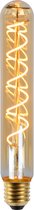 Lucide T32 - Filament lamp - Ø 3,2 cm - LED Dimbaar - E27 - 1x4,9W 2200K - Amber