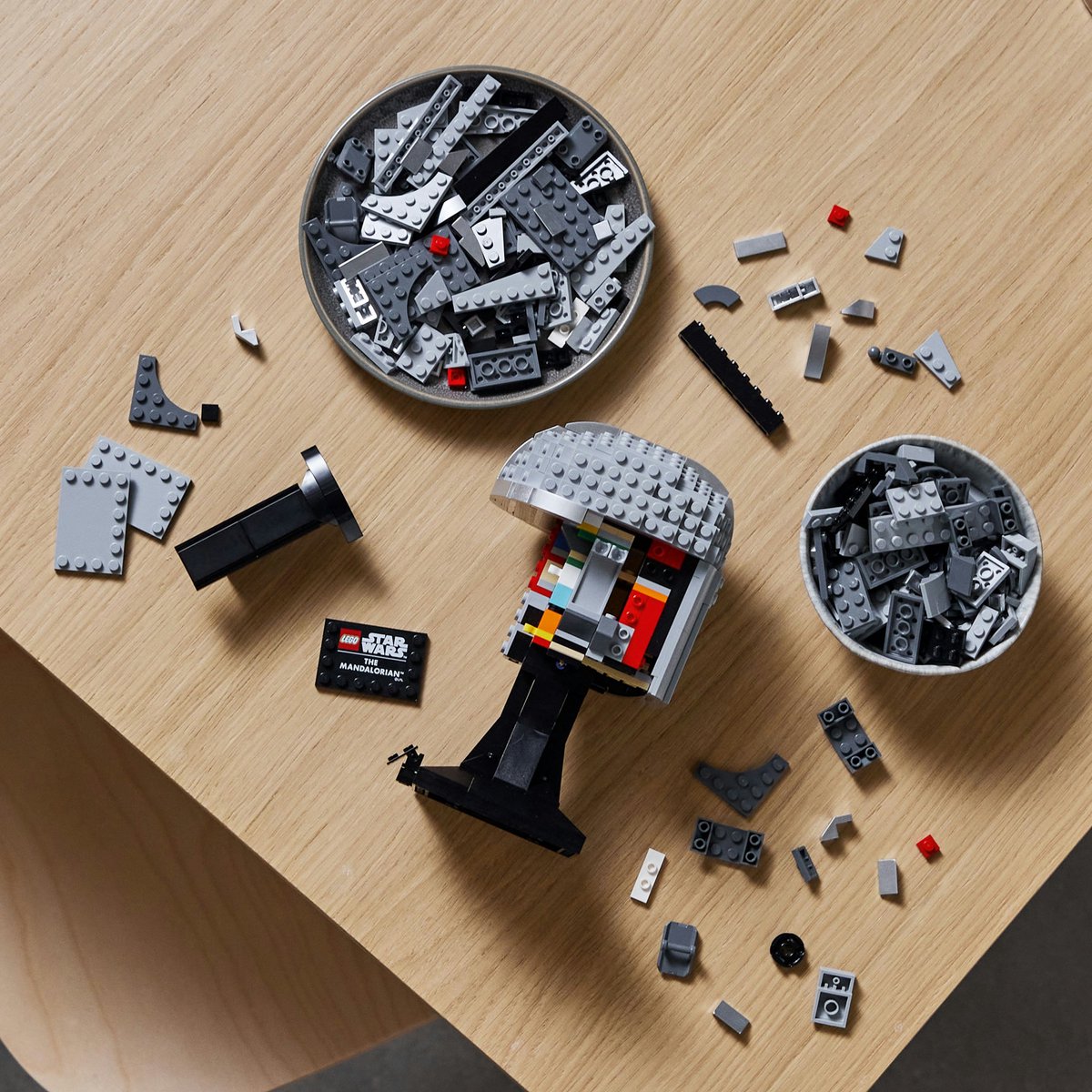 LEGO Star Wars The Mandalorian helmset voor Volwassenen - 75328 — afbeelding 2