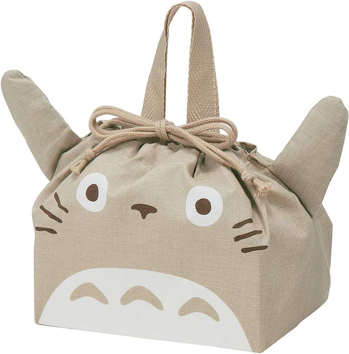 Die-Cut Lunchtas met trekkoord - authentiek Japans design - My Neighbor Totoro