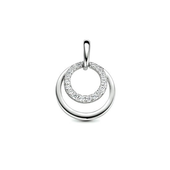 Swarovski Hyperbola oorstekers met zirkonia • Zilver • de Bijenkorf
