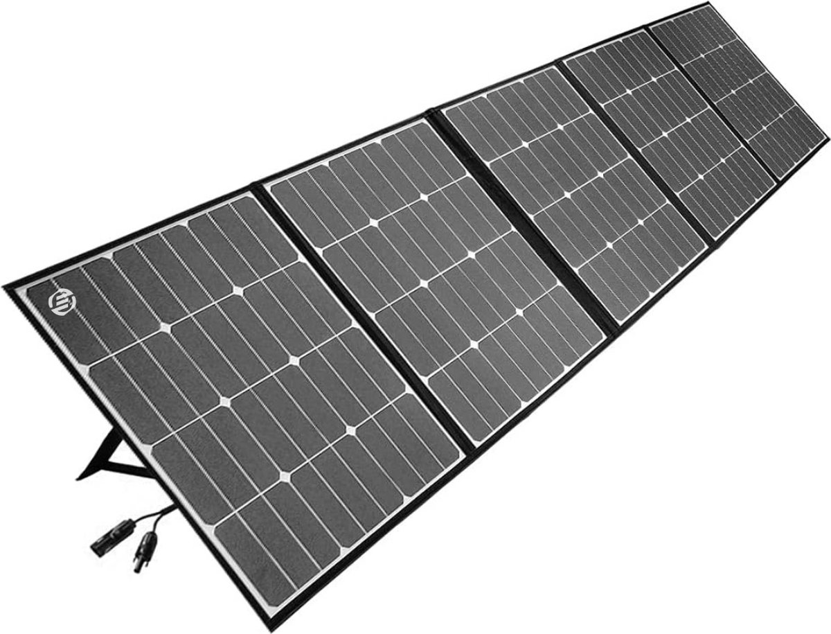 Equivera Zonnepanelen met Stekker - Zonnepanelen Compleet Pakket - Plug & Play - Doe het Zelf Zonnepanelen - voor Thuis, Camper, Camping