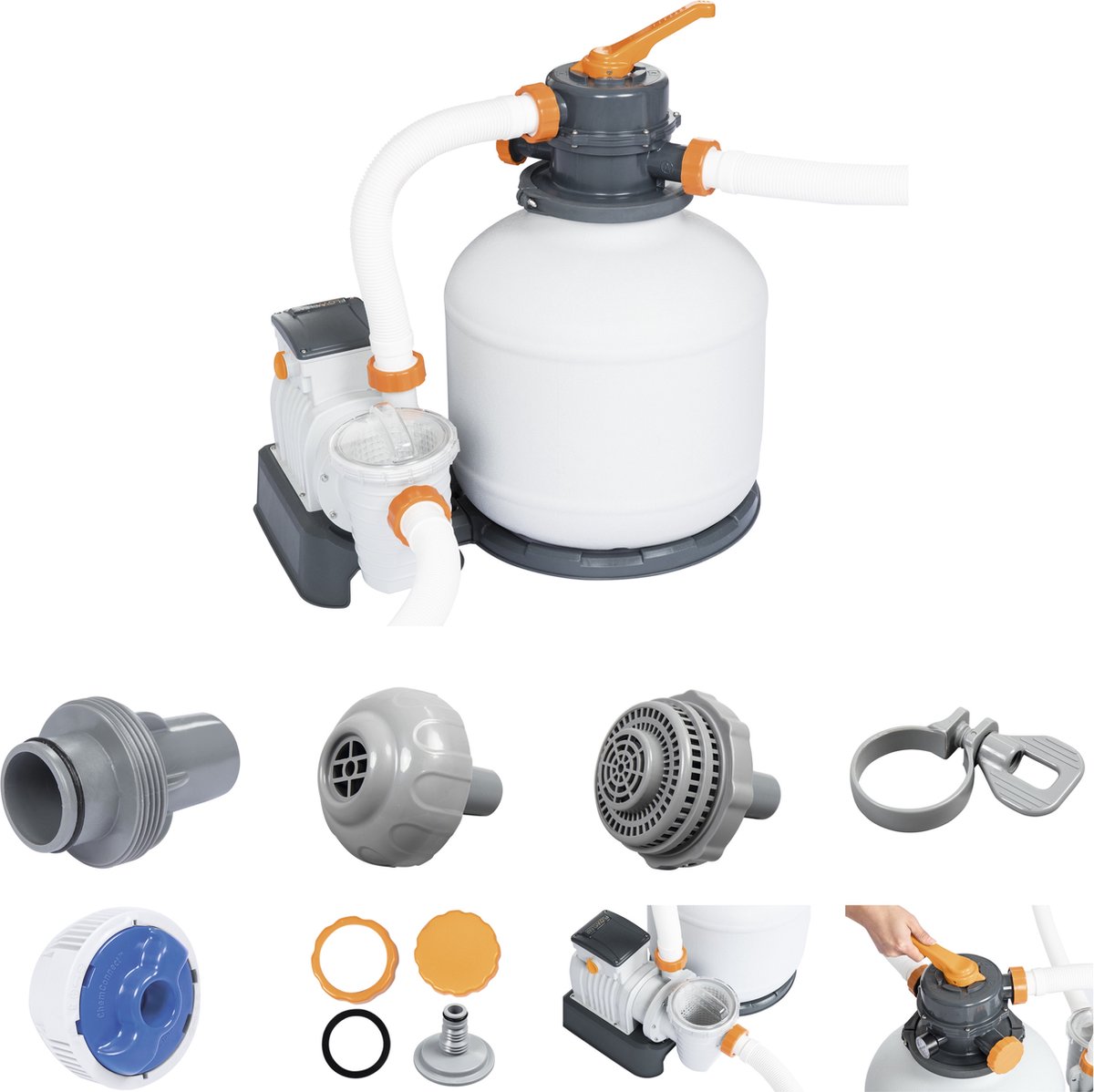 Bol.com Bestway Flowclear zandfilterpomp 8.327 L/u aanbieding