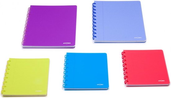 Carnet Atoma à carreaux 5 mm